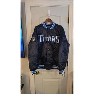 Tennessee Titans Reversible Starter Jacket Full Snap